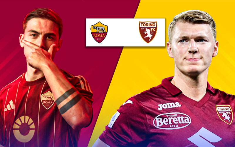 1 as roma vs torino Sức mạnh và phong độ AS Roma vs Torino